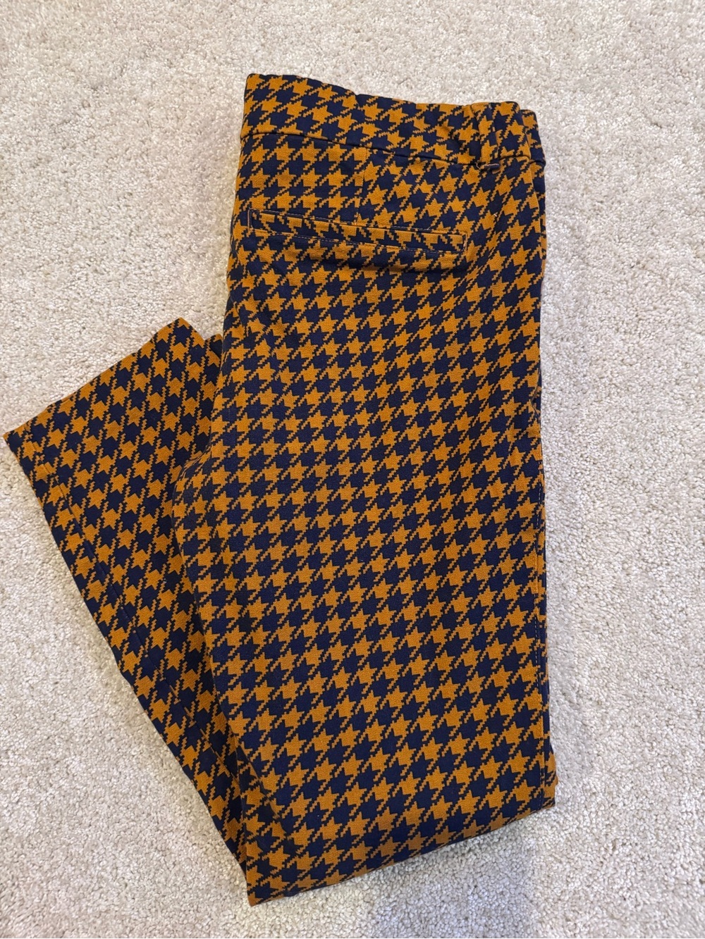 Old Navy Pixie Ankle Houndstooth Pants